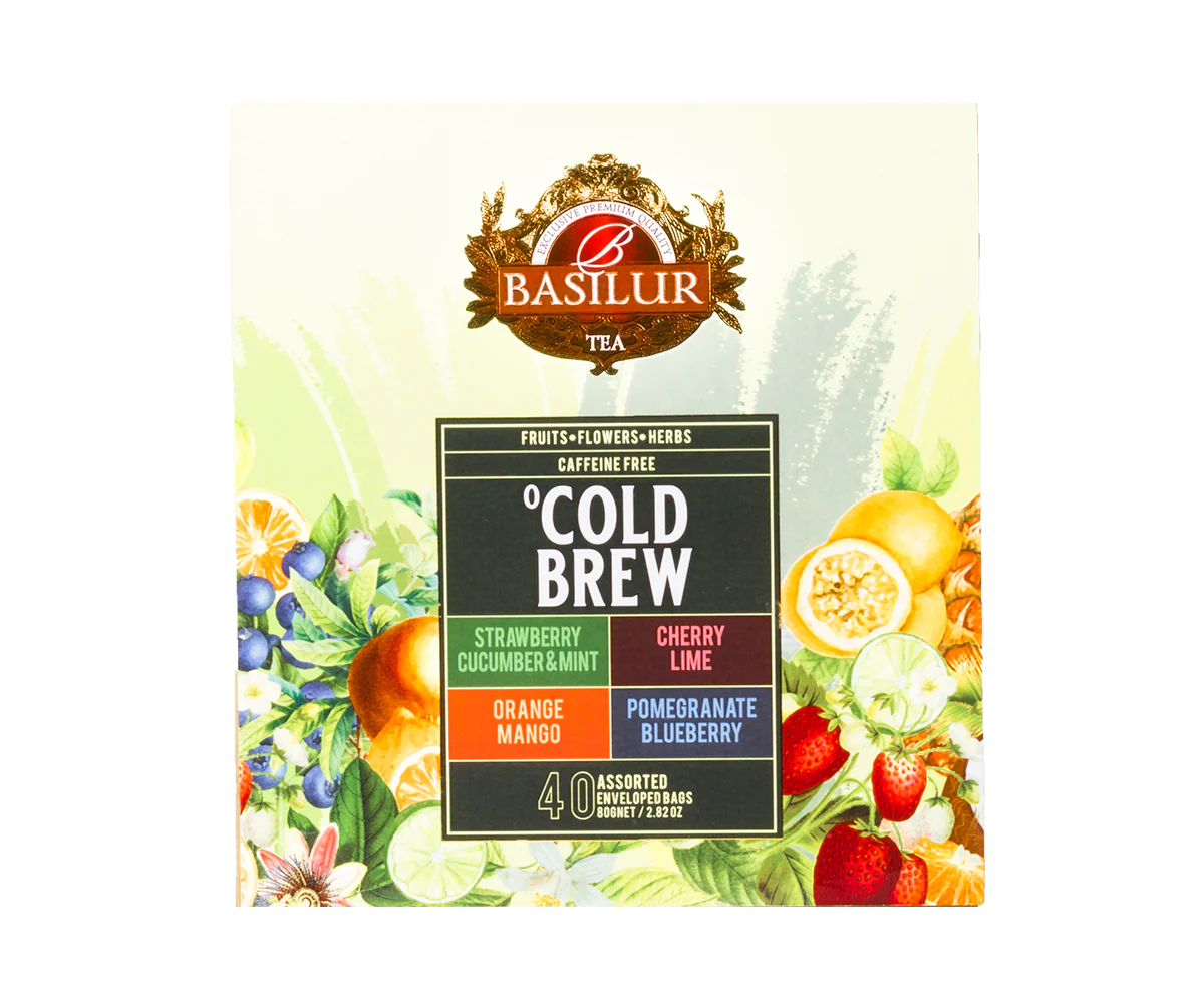Cold Brew Assorted - 4 Flavours - 40 Enveloped Tea Bags - Image 2