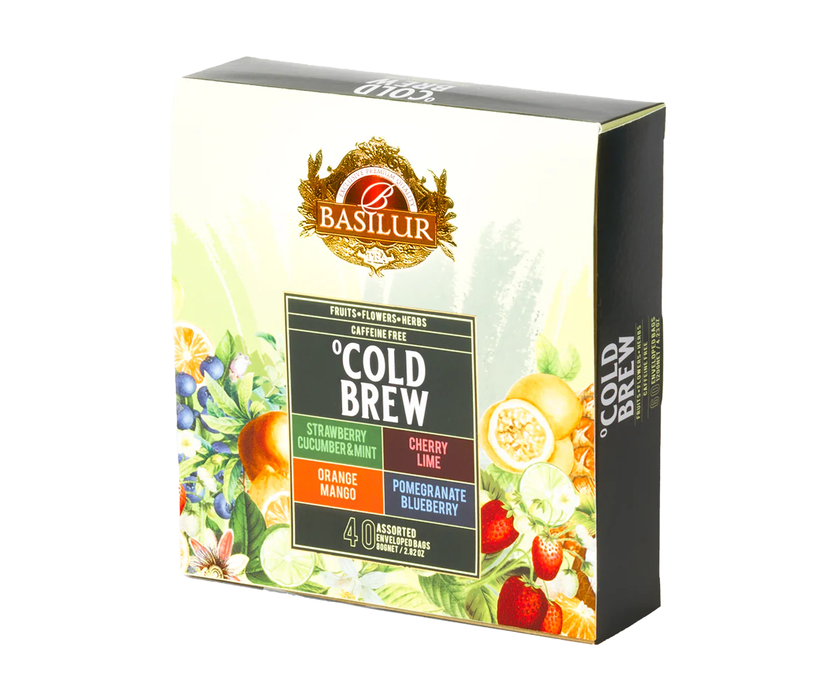 Cold Brew Assorted - 4 Flavours - 40 Enveloped Tea Bags - Image 3