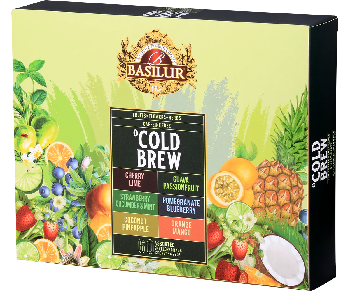 Cold Brew Assortment- 6 Flavours - 60 Enveloped Tea Bags - Image 2