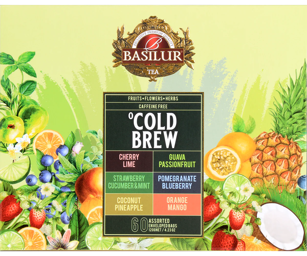 Cold Brew Assortment- 6 Flavours - 60 Enveloped Tea Bags - Image 4