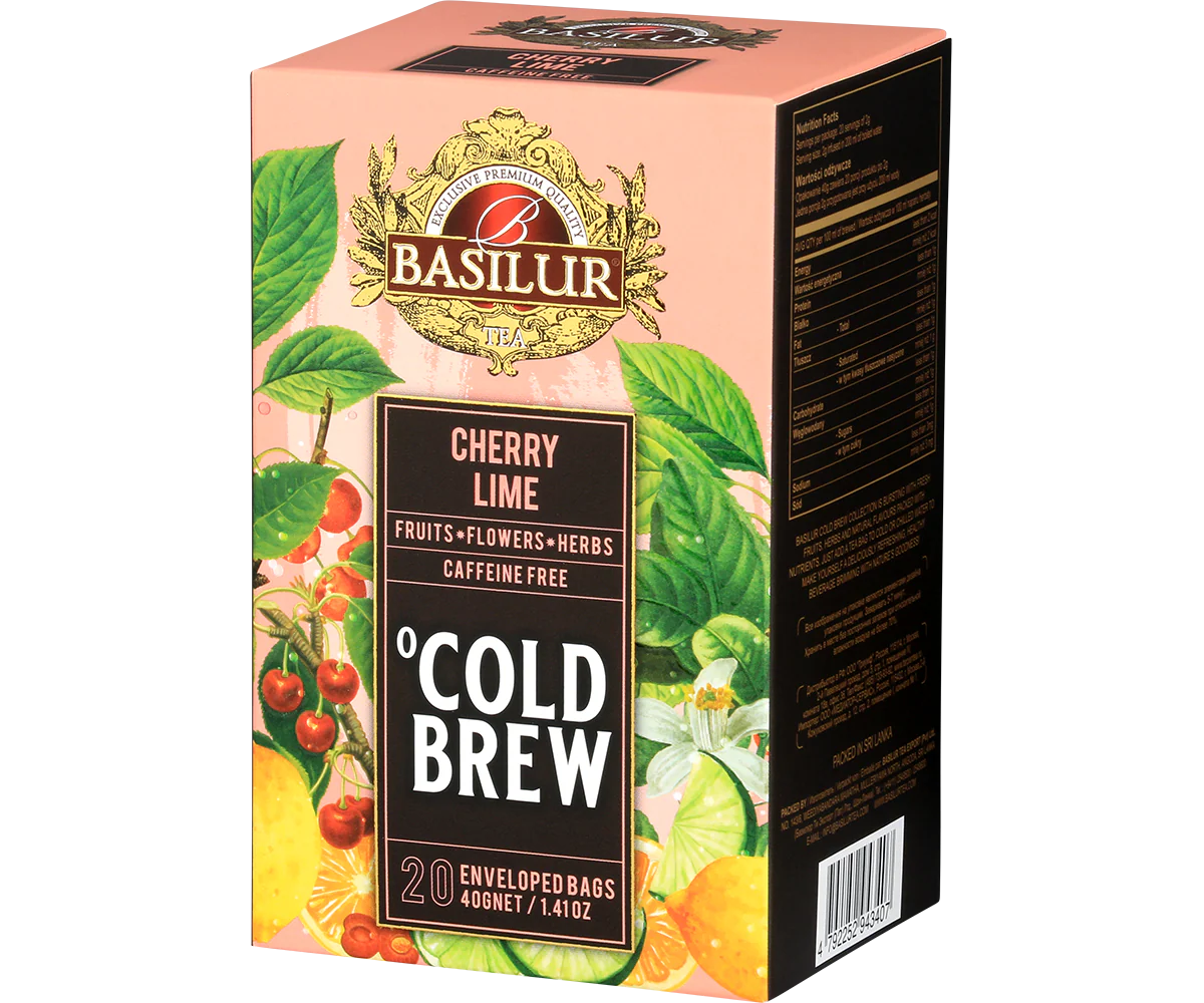 Cold Brew - Cherry Lime - 20 Enveloped Tea Bags - Image 2