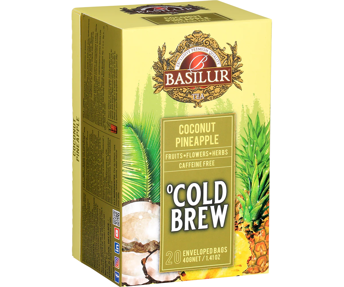 Cold Brew - Coconut Pineapple - 20 Enveloped Tea Bags