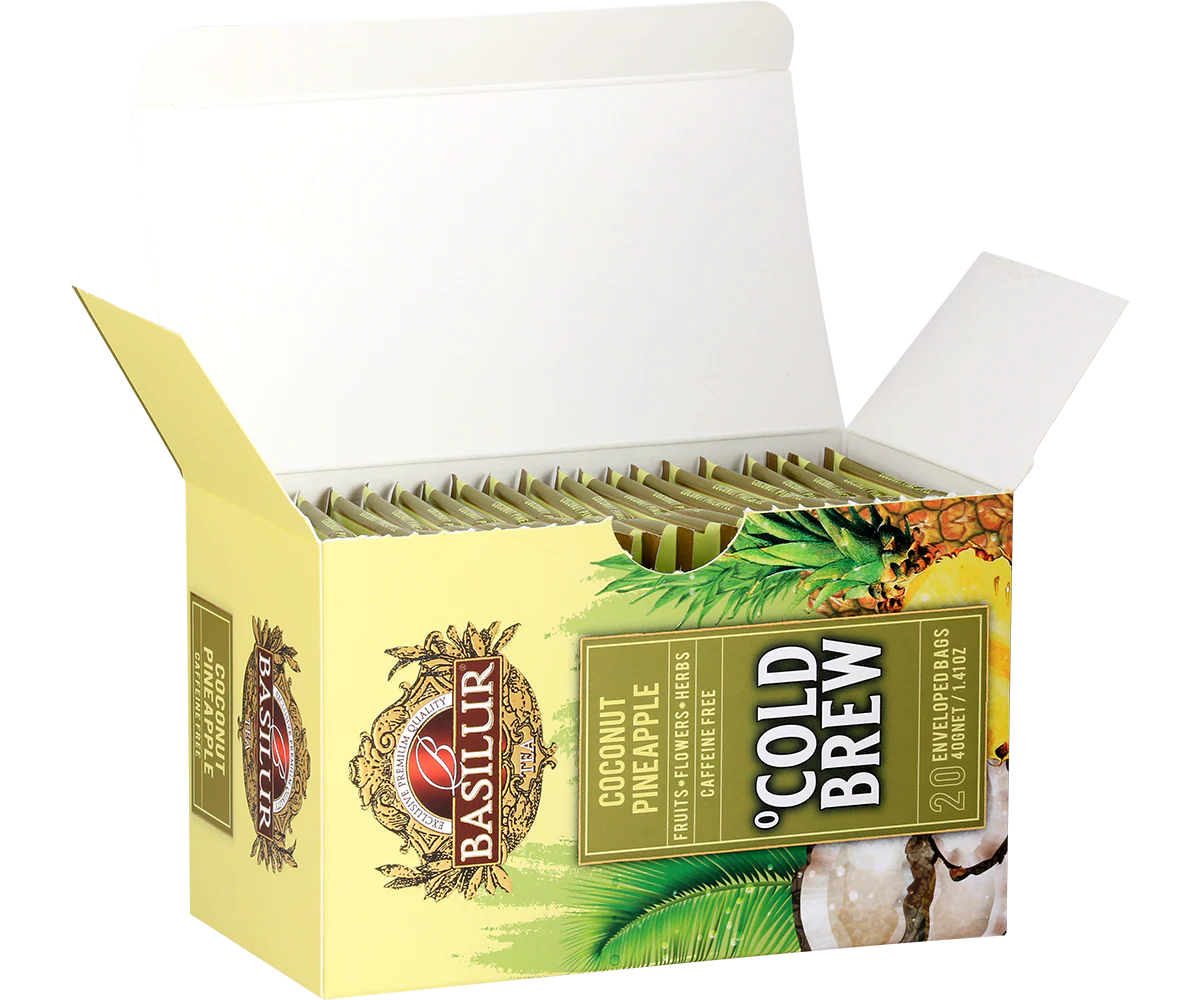 Cold Brew - Coconut Pineapple - 20 Enveloped Tea Bags - Image 4