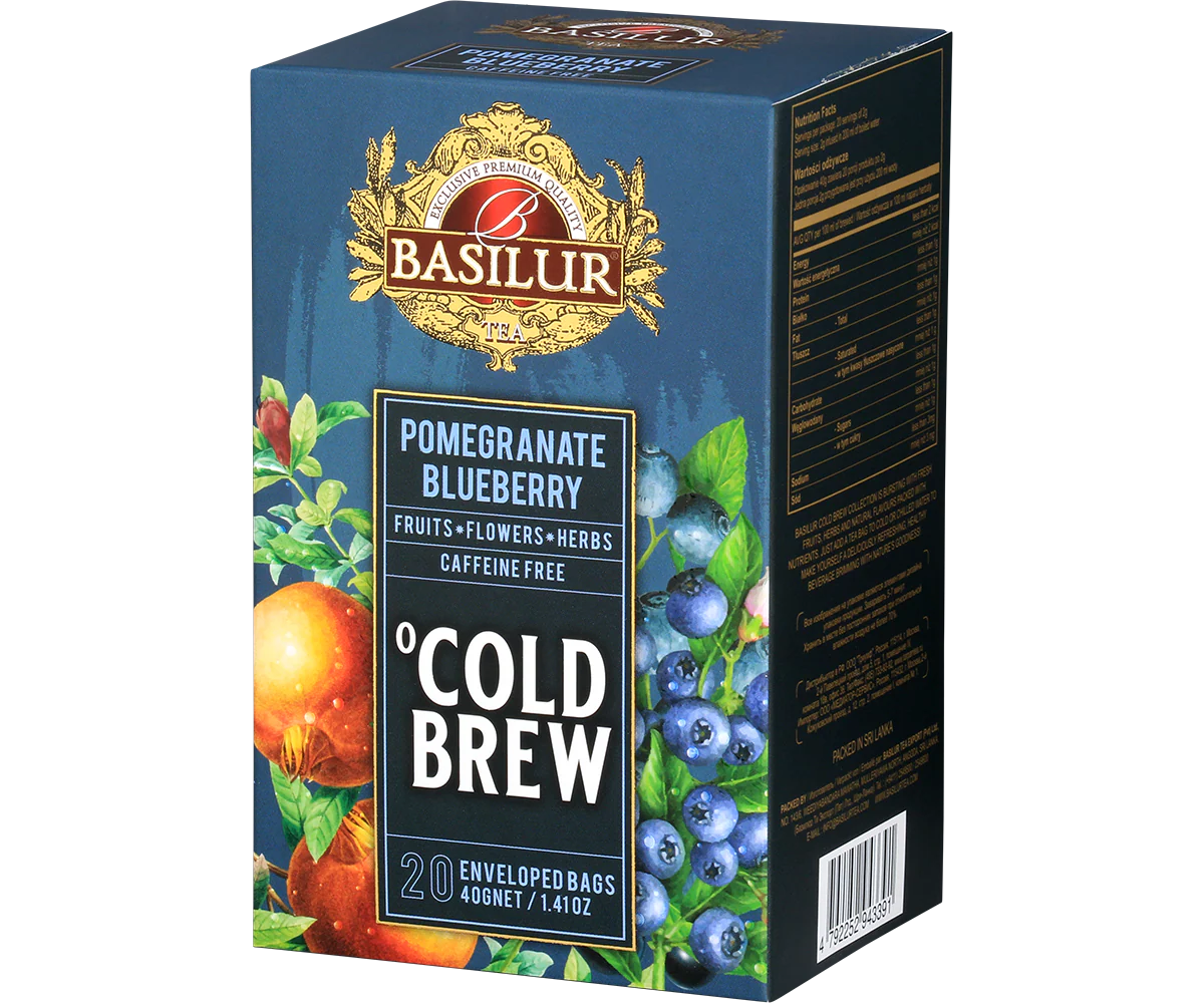 Cold Brew - Pomegranate Blueberry - 20 Enveloped Tea Bags - Image 2