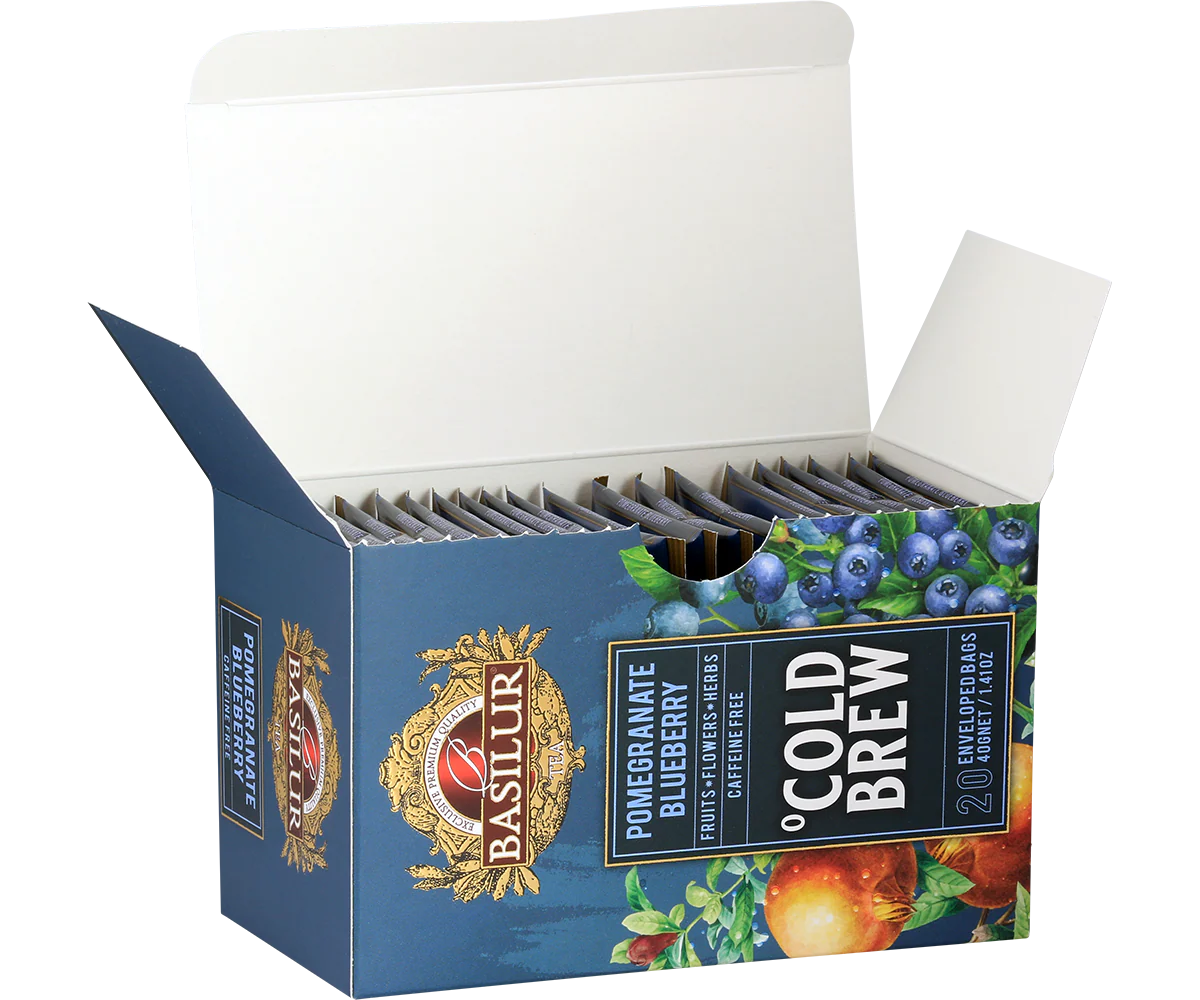 Cold Brew - Pomegranate Blueberry - 20 Enveloped Tea Bags - Image 4