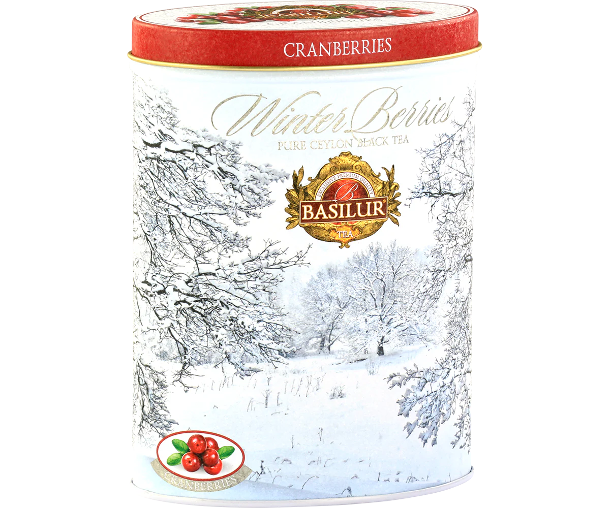 Winter Berries - Cranberries 100g Loose Leaf Tin Caddy