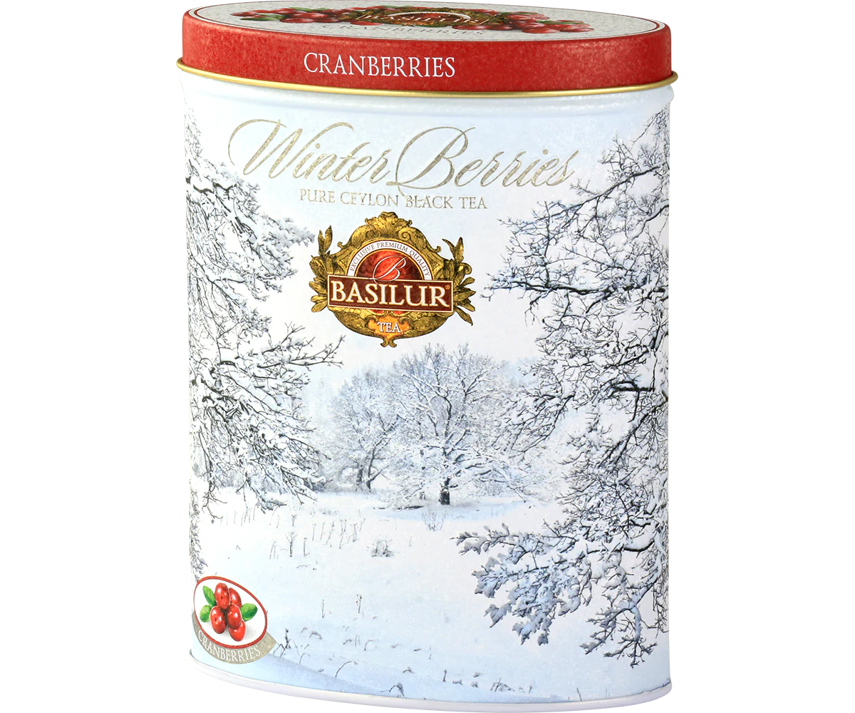 Winter Berries - Cranberries 100g Loose Leaf Tin Caddy - Image 2
