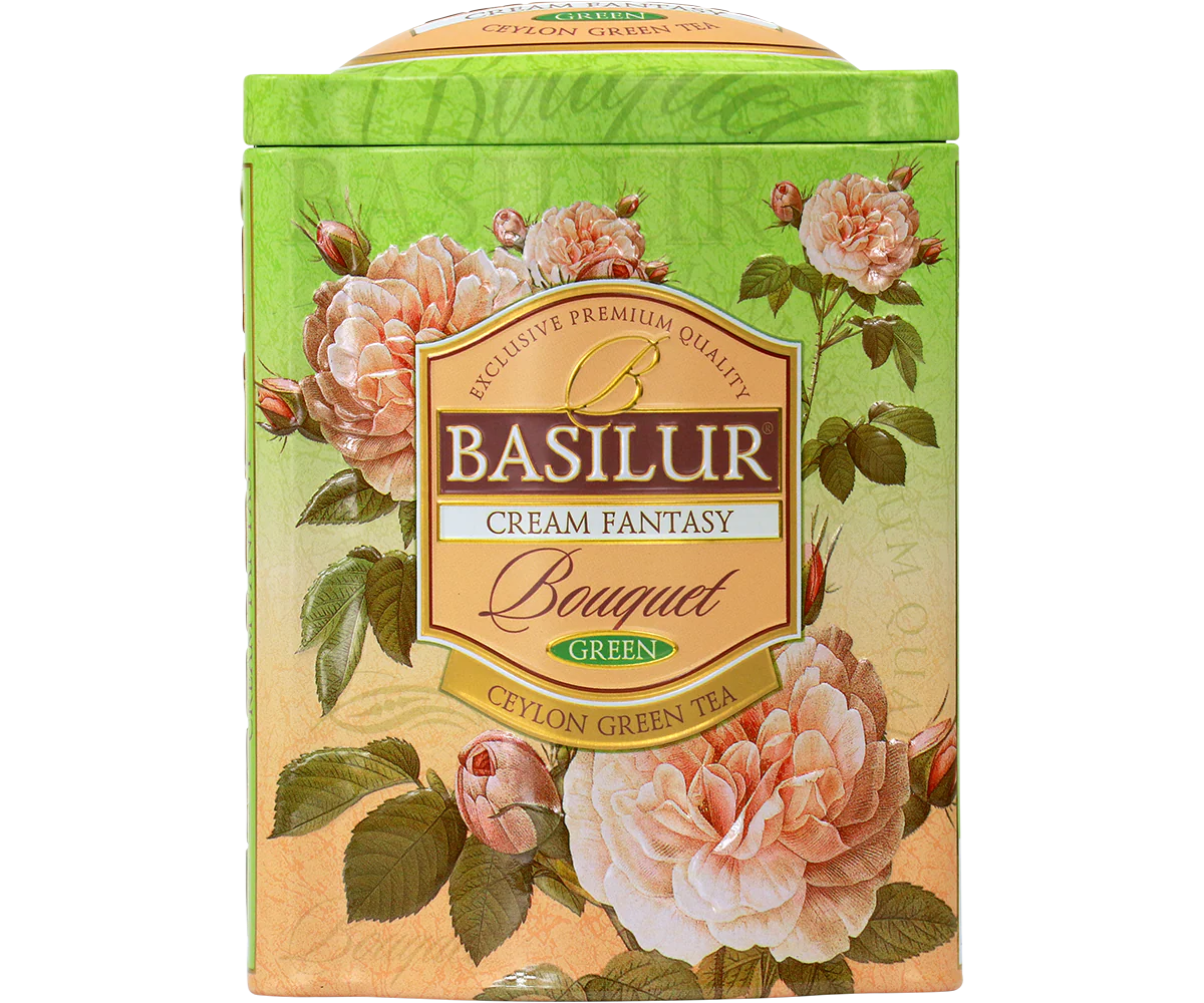 Cream Fantasy Pure Ceylon Green Tea - 100g Loose Leaf Tea - Image 5