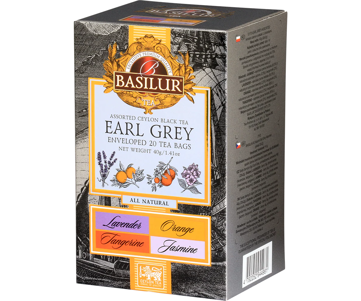 Earl Grey Collection - 20 Enveloped Tea Bags - 4 Flavours - Image 2