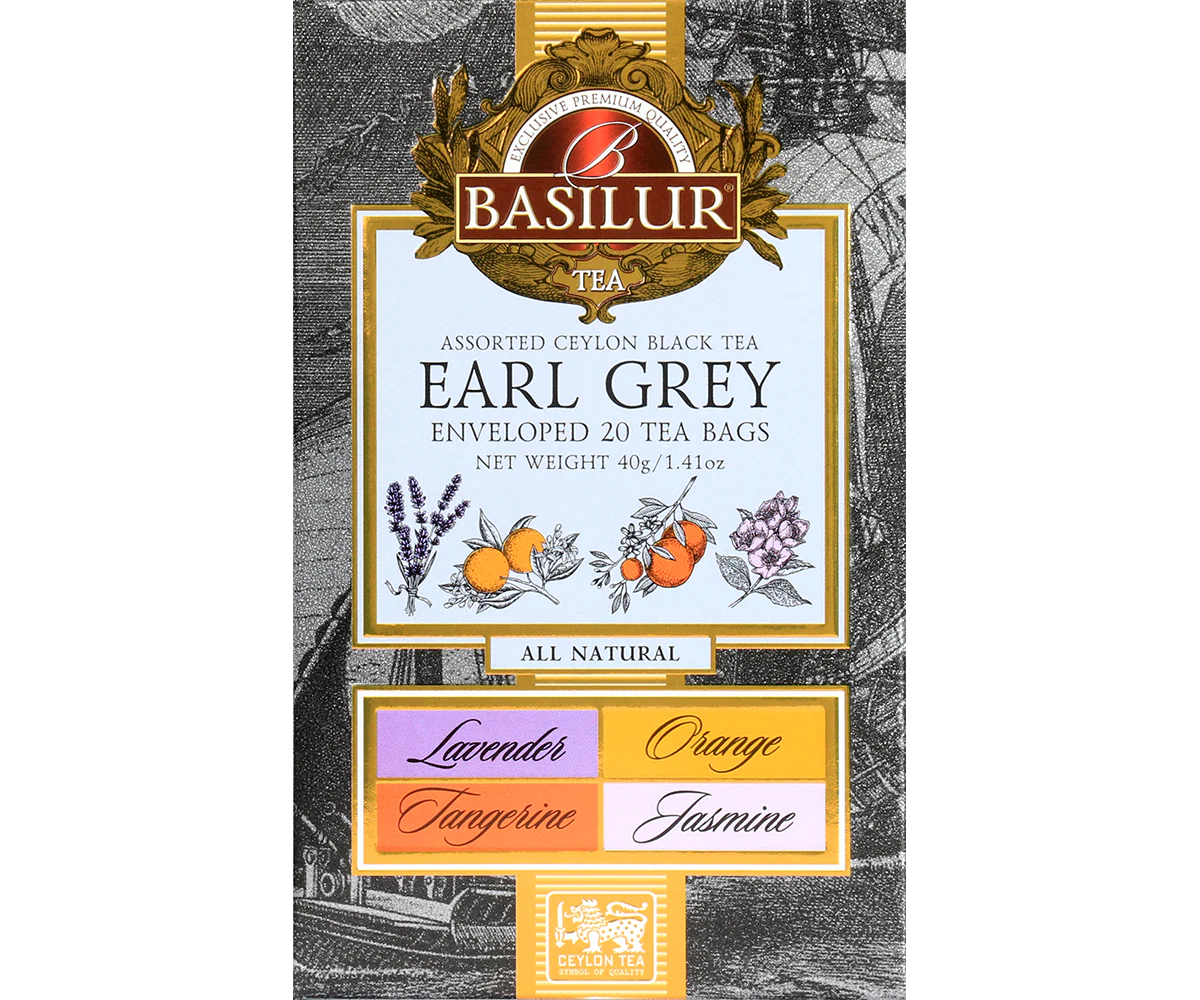 Earl Grey Collection - 20 Enveloped Tea Bags - 4 Flavours - Image 3