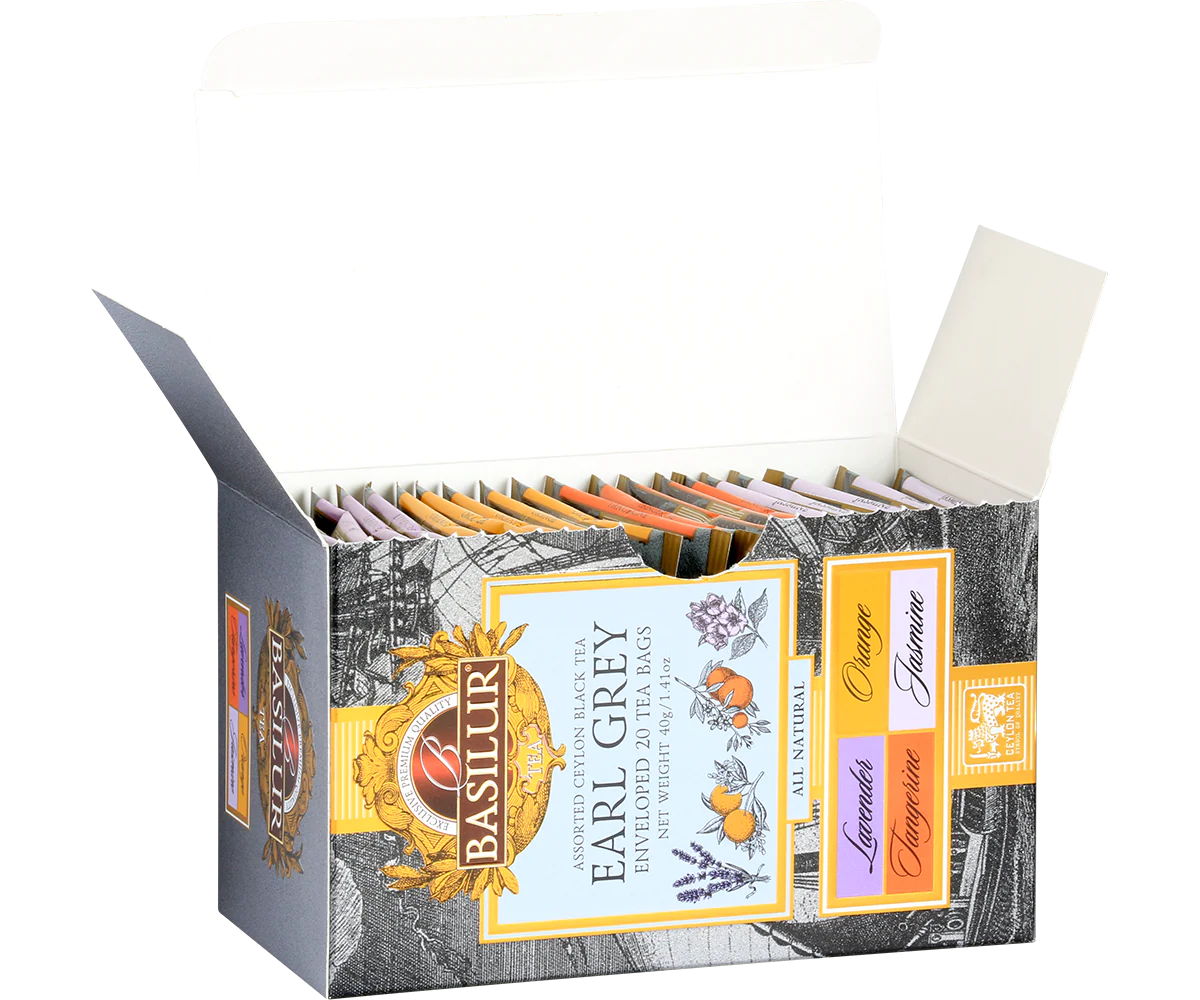 Earl Grey Collection - 20 Enveloped Tea Bags - 4 Flavours - Image 4
