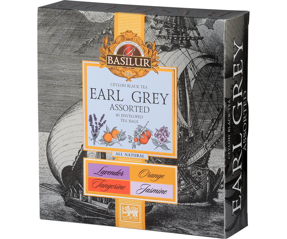 Earl Grey Collection - 40 Enveloped Tea Bags - 4 Flavours - Image 3