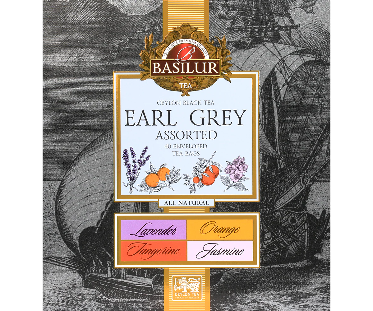 Earl Grey Collection - 40 Enveloped Tea Bags - 4 Flavours - Image 4
