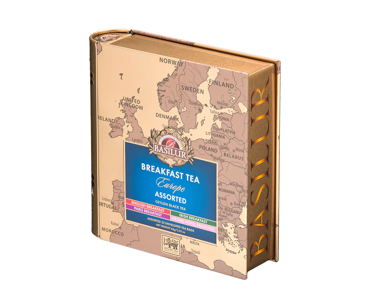 Breakfast Tea Book - Breakfast Europe - 32 Enveloped Tea Bags - 4 Flavours - Image 5