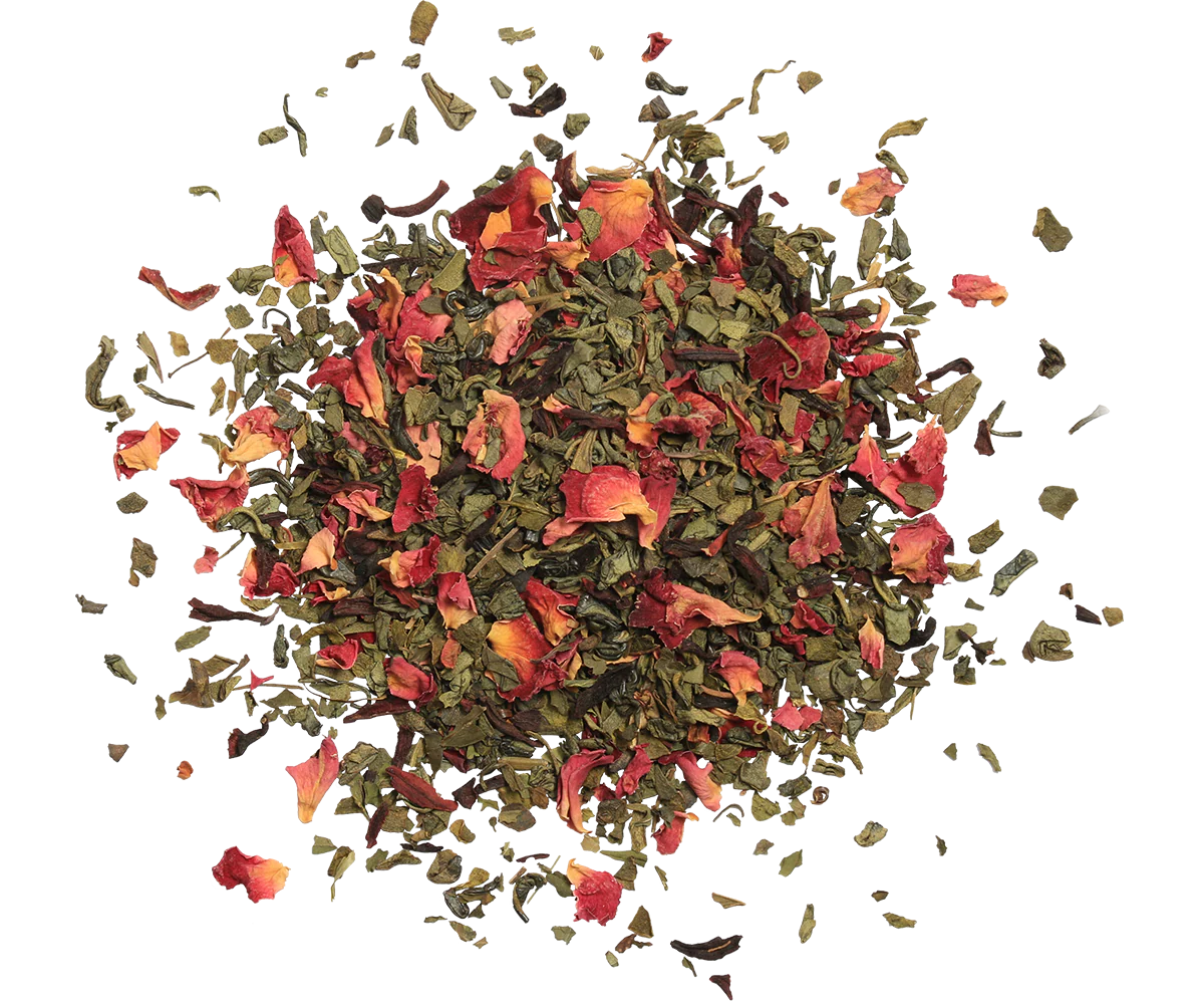 Floral Fantasy Volume I Tea Book - 100g Loose Leaf Green Tea - Image 2
