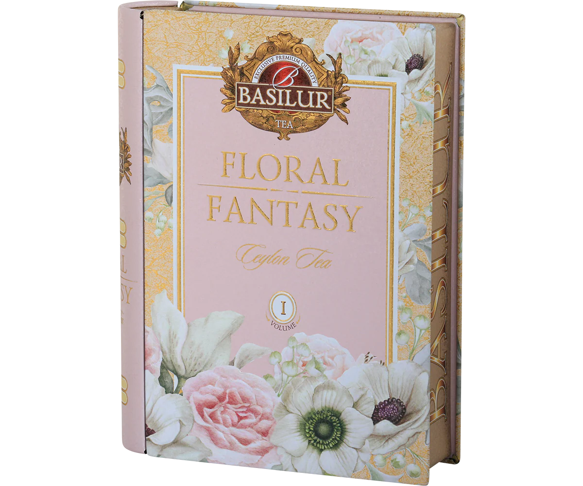 Floral Fantasy Volume I Tea Book - 100g Loose Leaf Green Tea - Image 3