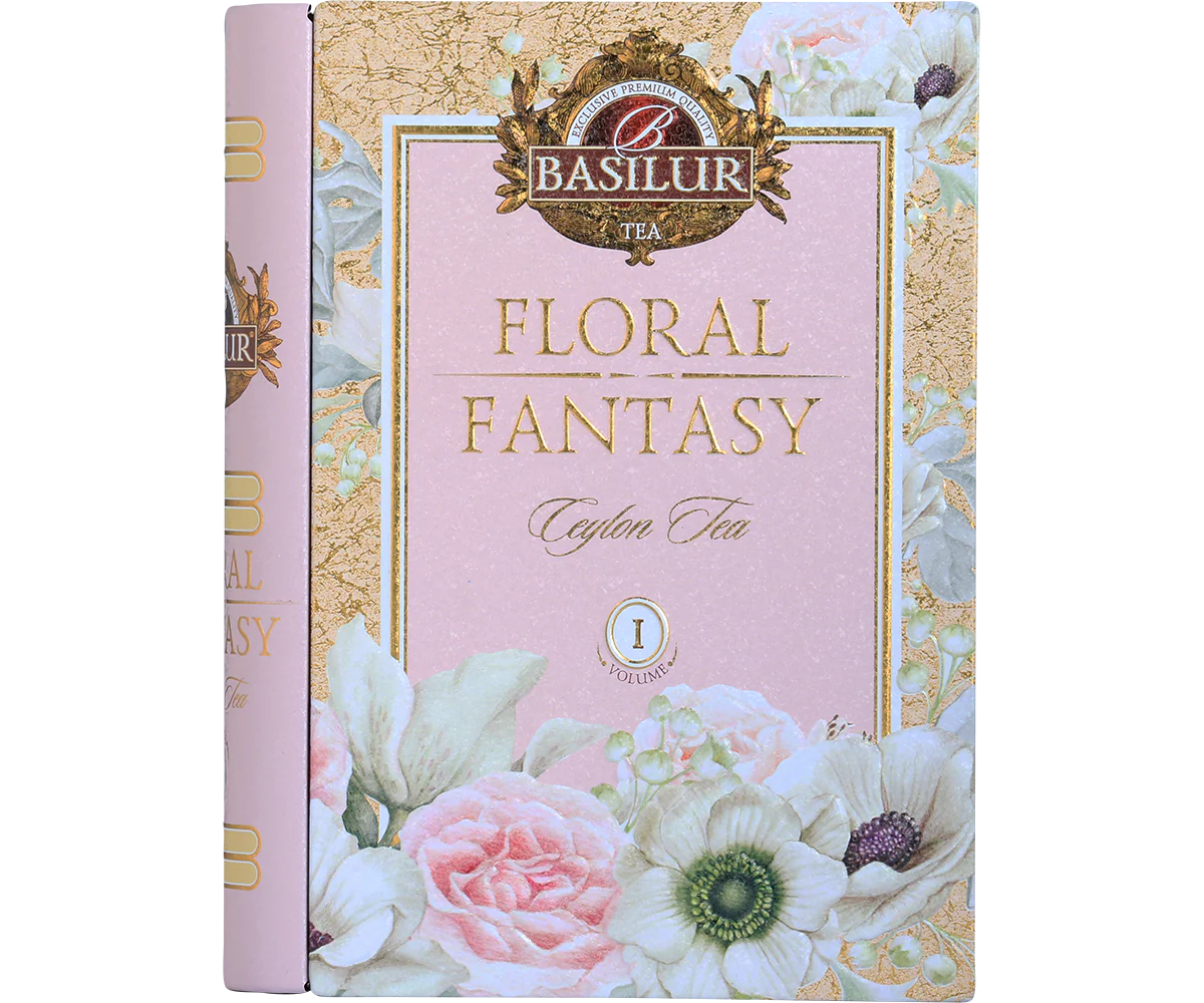Floral Fantasy Volume I Tea Book - 100g Loose Leaf Green Tea - Image 4