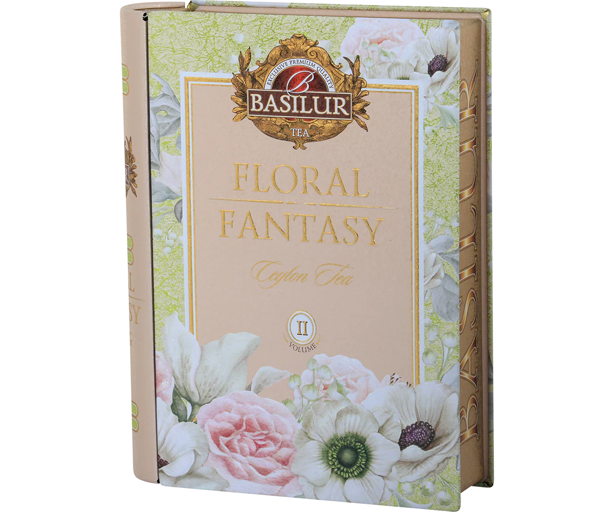 Floral Fantasy Volume II Tea Book  - 100g Loose Leaf Green Tea - Image 3