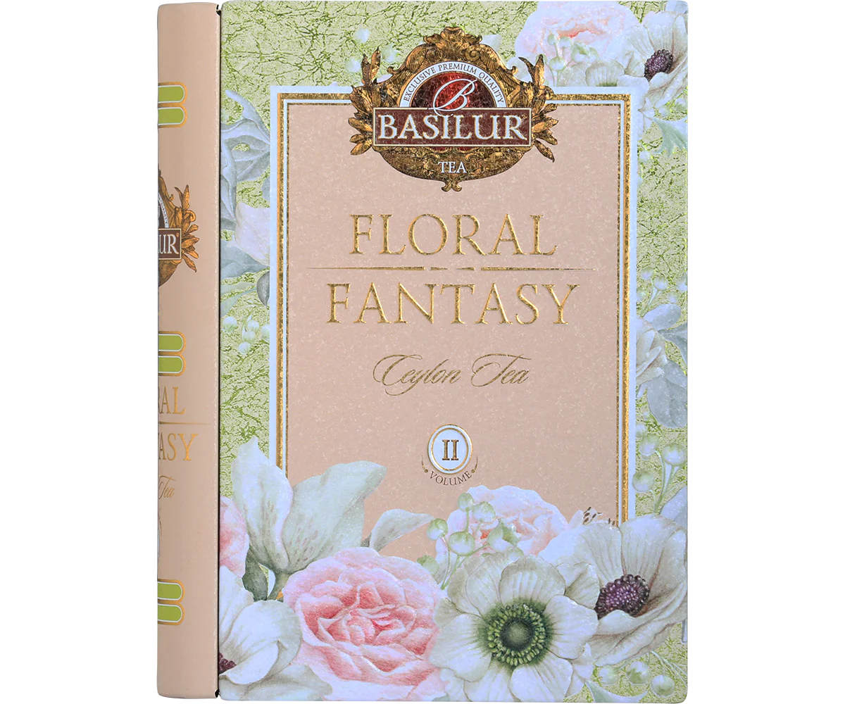 Floral Fantasy Volume II Tea Book  - 100g Loose Leaf Green Tea - Image 4