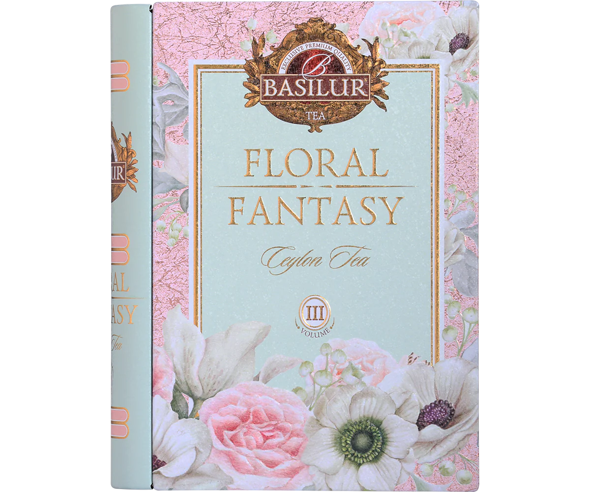 Floral Fantasy Volume III Tea Book - 100g Loose Leaf Green Tea - Image 4