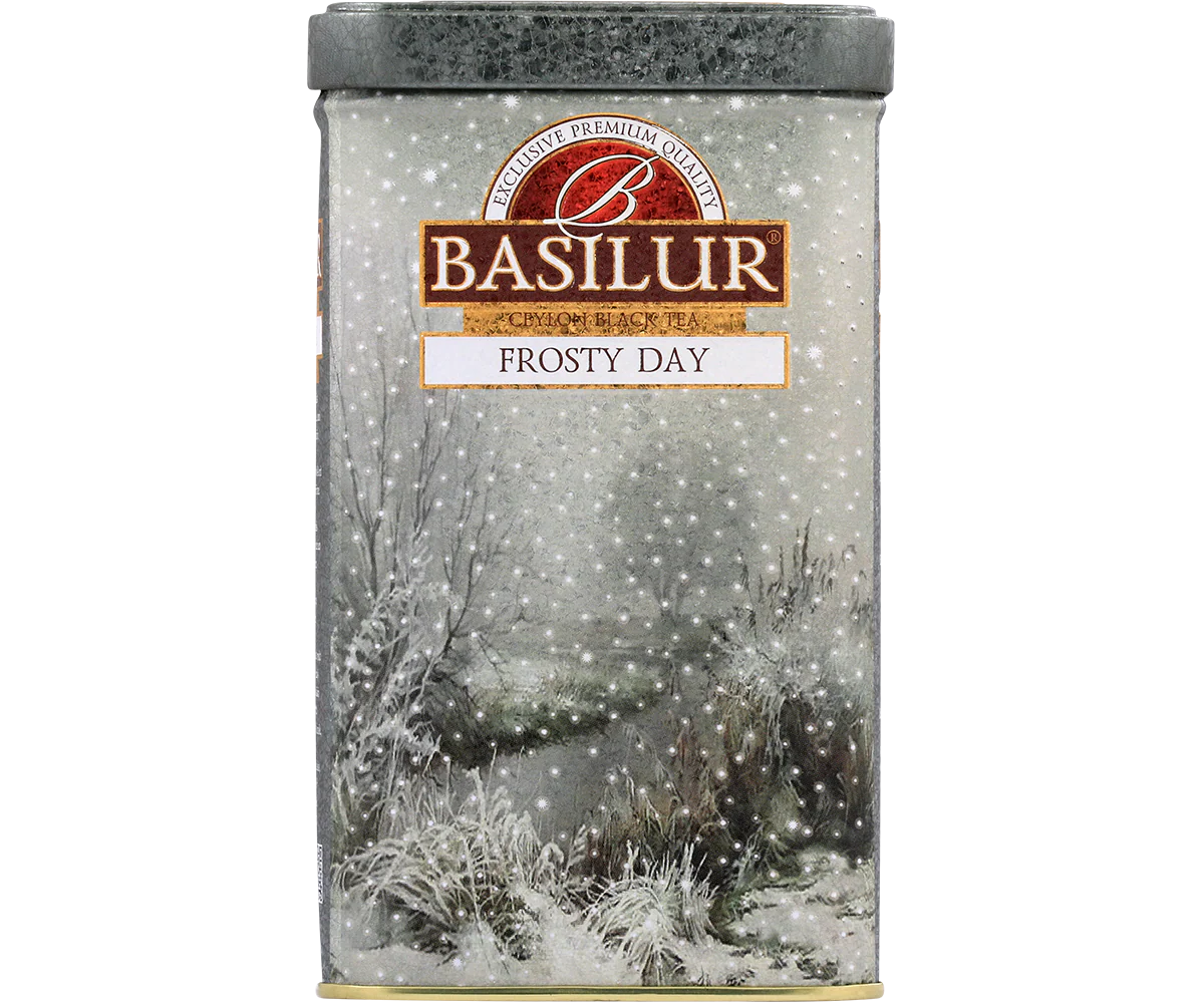 Frosty Day Tin Caddy - 85g Ceylon Black tea - Image 2