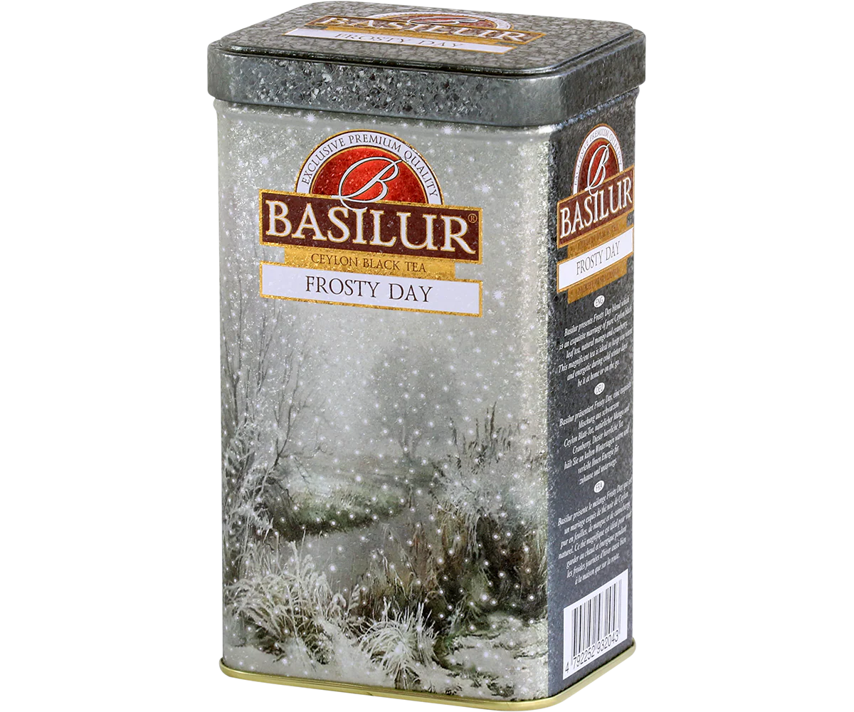 Frosty Day Tin Caddy - 85g Ceylon Black tea - Image 3