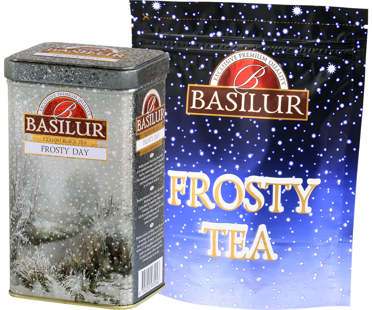 Frosty Day Tin Caddy - 85g Ceylon Black tea - Image 4