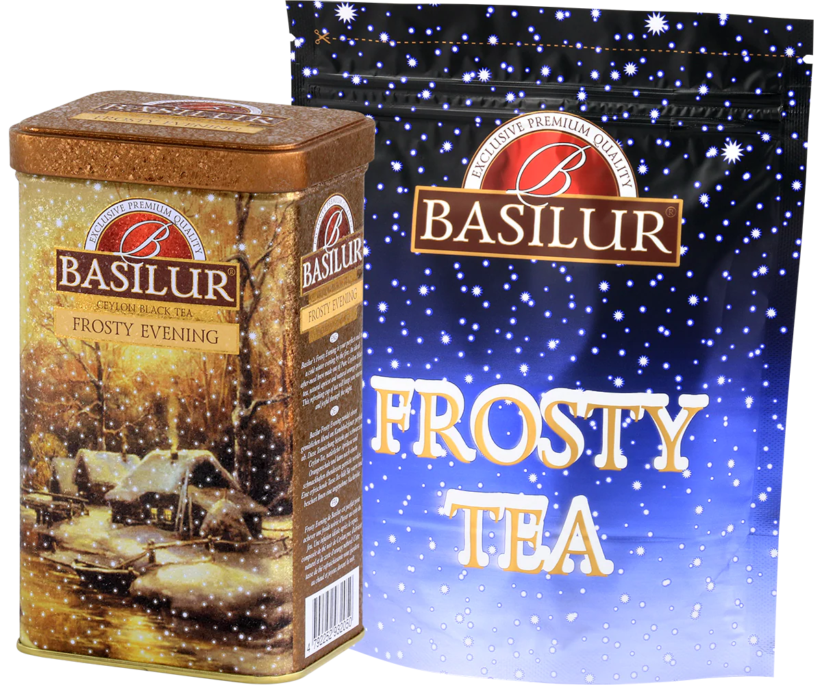 Frosty Evening Tin Caddy - 85g Ceylon Black tea - Image 3