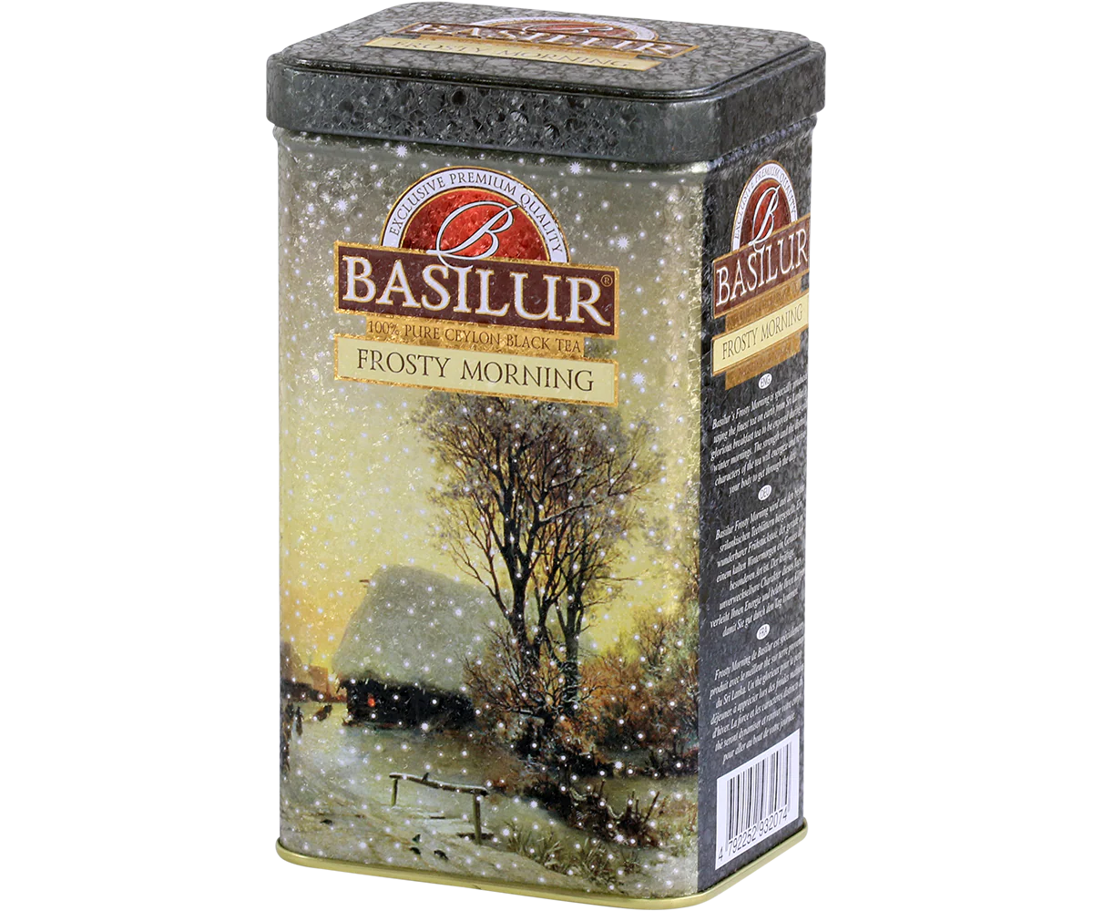 Frosty Morning Tin Caddy - 85g Ceylon Black tea - Image 4