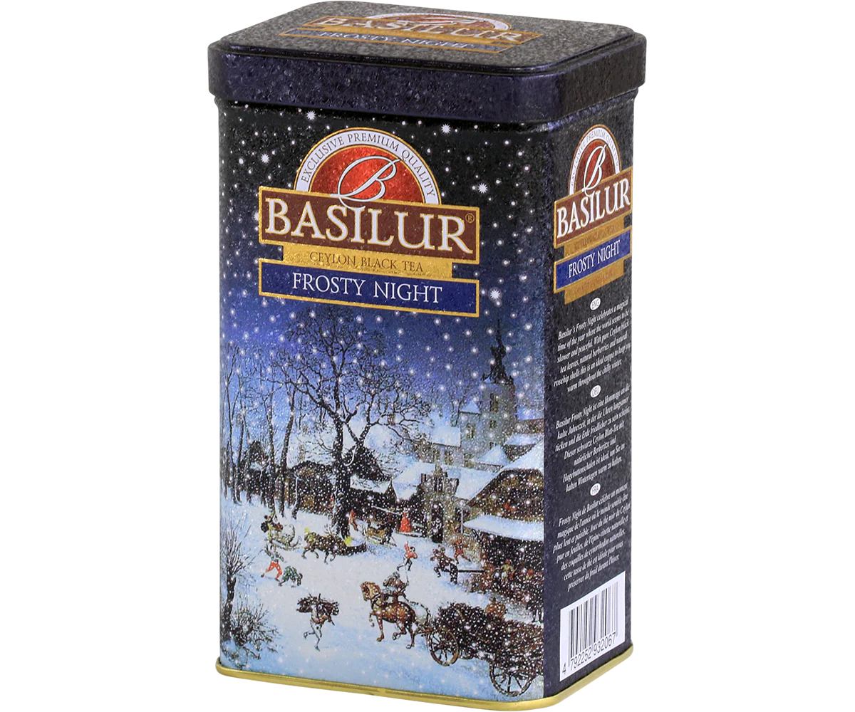 Frosty Night Tin Caddy - 85g Ceylon Black tea - Image 2