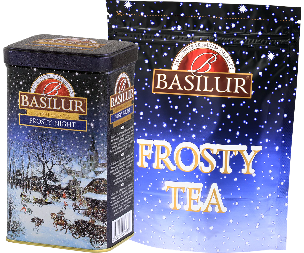 Frosty Night Tin Caddy - 85g Ceylon Black tea - Image 3
