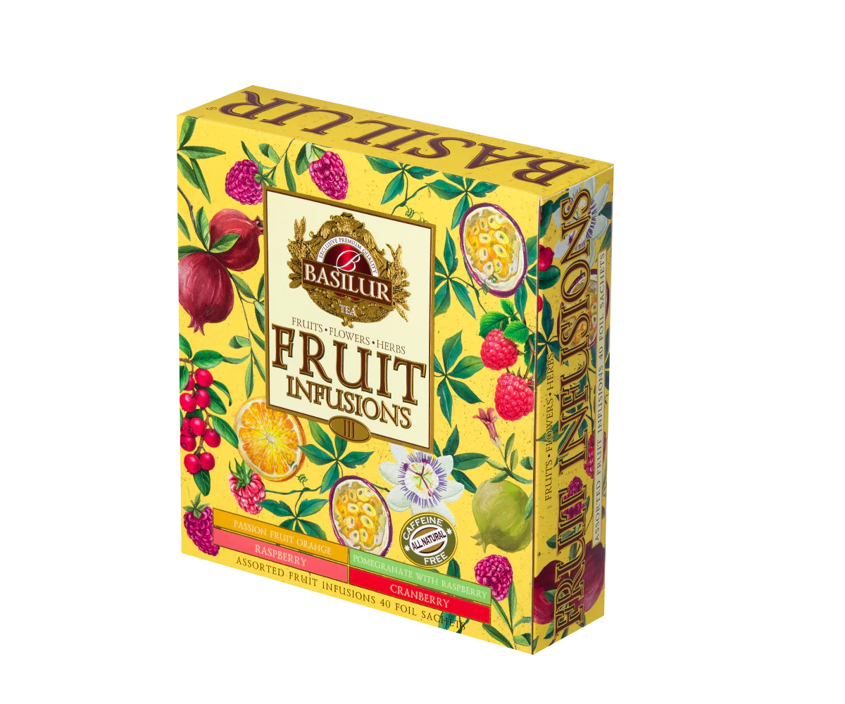 Assorted Fruit Infusions Vol.III - 40 Enveloped Tea Bags - 4 Flavours - Image 2