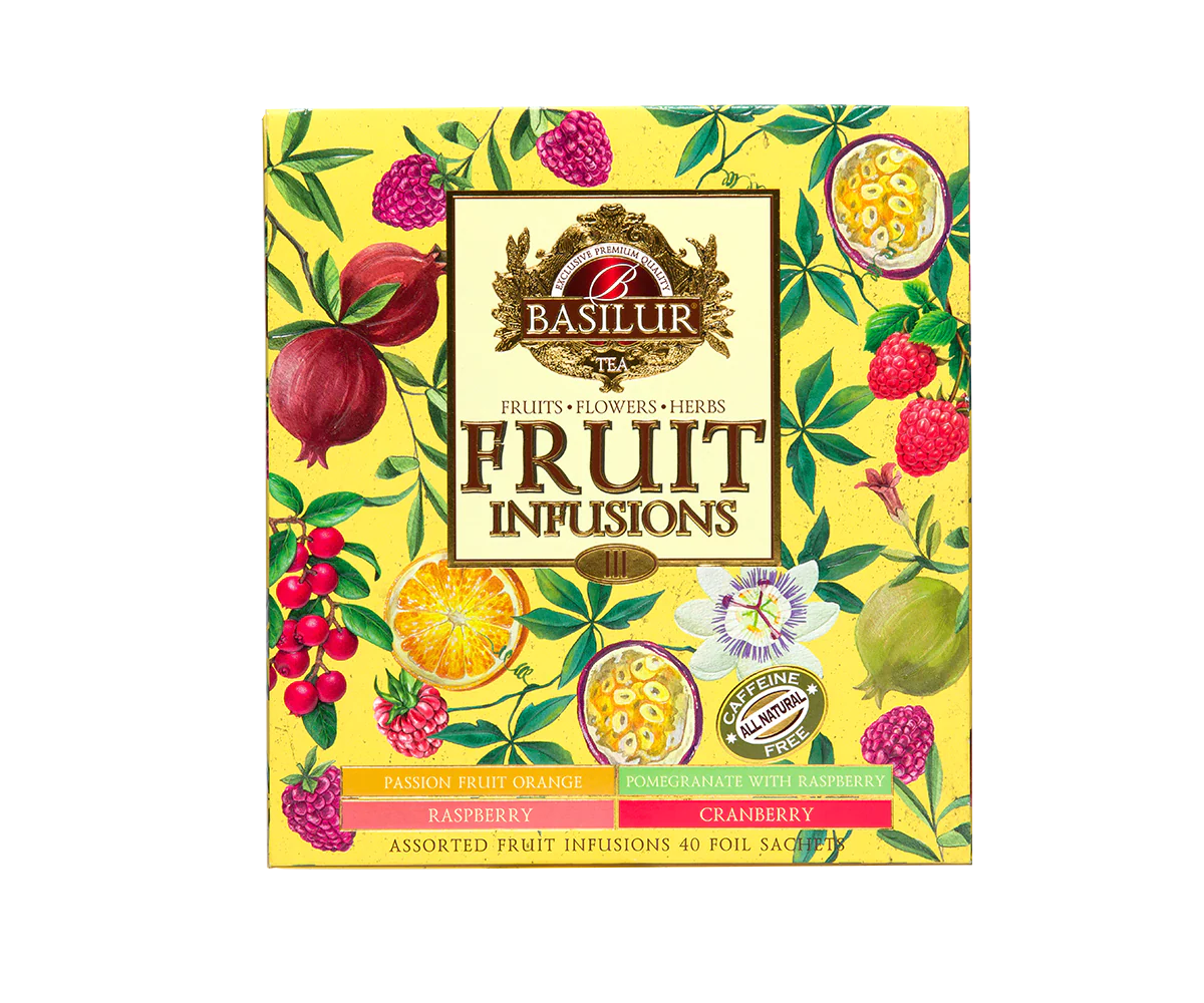 Assorted Fruit Infusions Vol.III - 40 Enveloped Tea Bags - 4 Flavours - Image 4