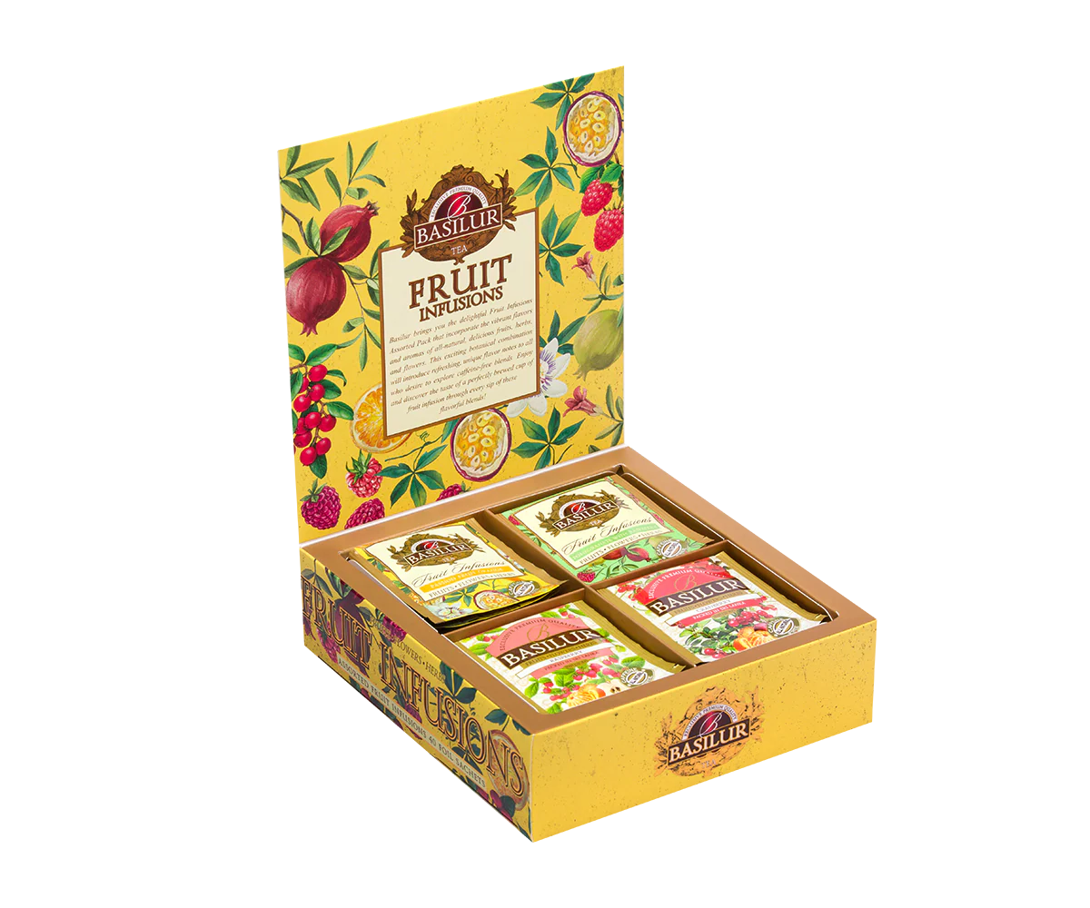 Assorted Fruit Infusions Vol.III - 40 Enveloped Tea Bags - 4 Flavours - Image 5