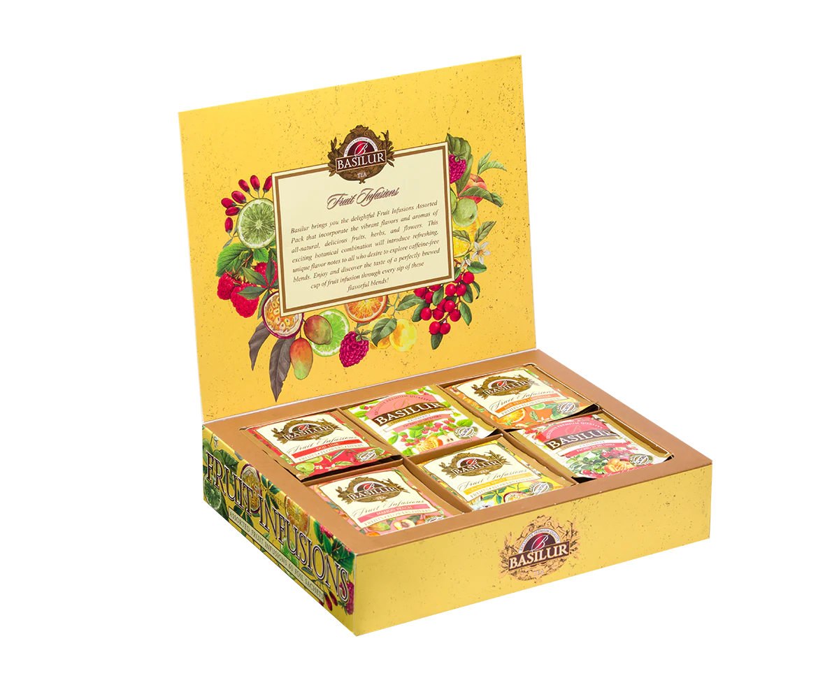 Assorted Fruit Infusions Vol.III - 60 Enveloped Tea Bags - 6 Flavours - Image 5