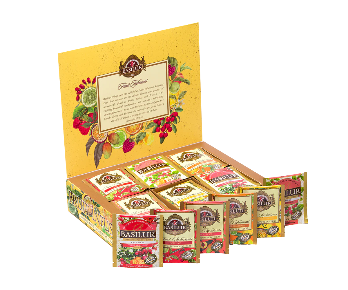 Assorted Fruit Infusions Vol.III - 60 Enveloped Tea Bags - 6 Flavours - Image 6