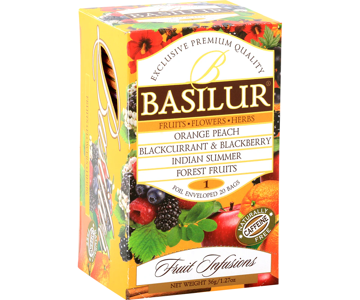 Fruit Infusion Vol. I Assorted Pack- 25 Enveloped Tea Bags