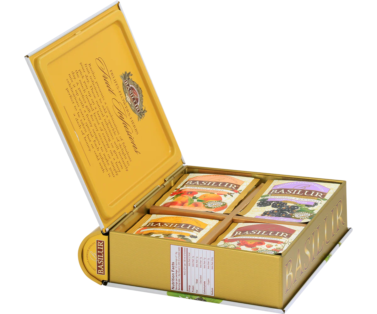 Summer Fiesta Fruit Infusions Tea Book - 32 Enveloped Tea Bags - 4 Flavours - Image 4