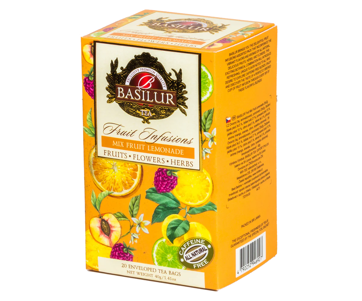 Fruit Infusions - Mix Fruit Lemonade - 20 Enveloped Tea Bags - Image 2