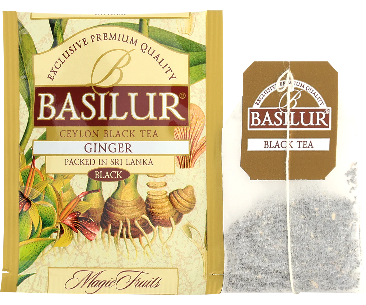 Magic Fruits Ginger Ceylon Black Tea - 20 Enveloped Tea Bags - Image 5