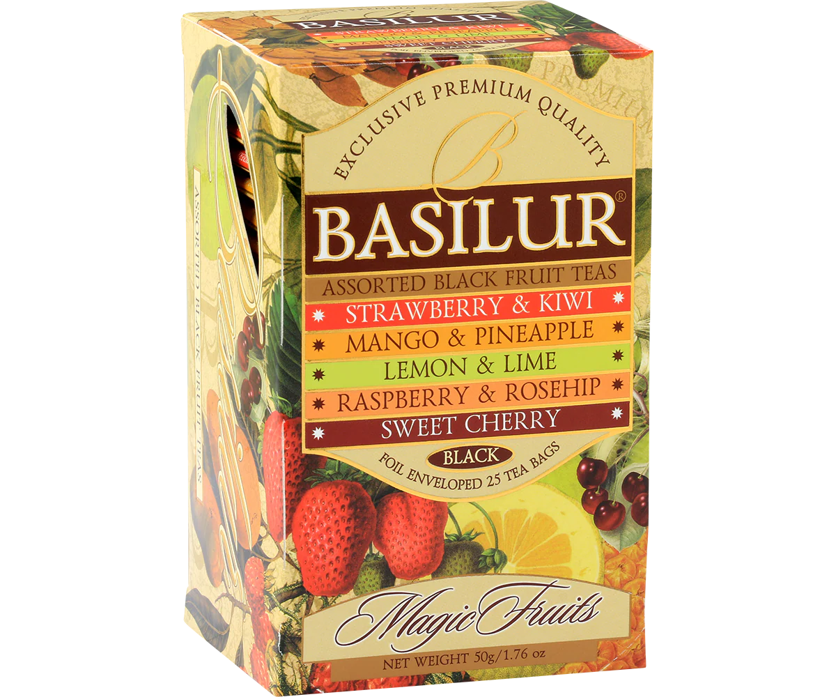 Magic Fruit Assortment - 25 Enveloped Tea Bags - Sampler Pack