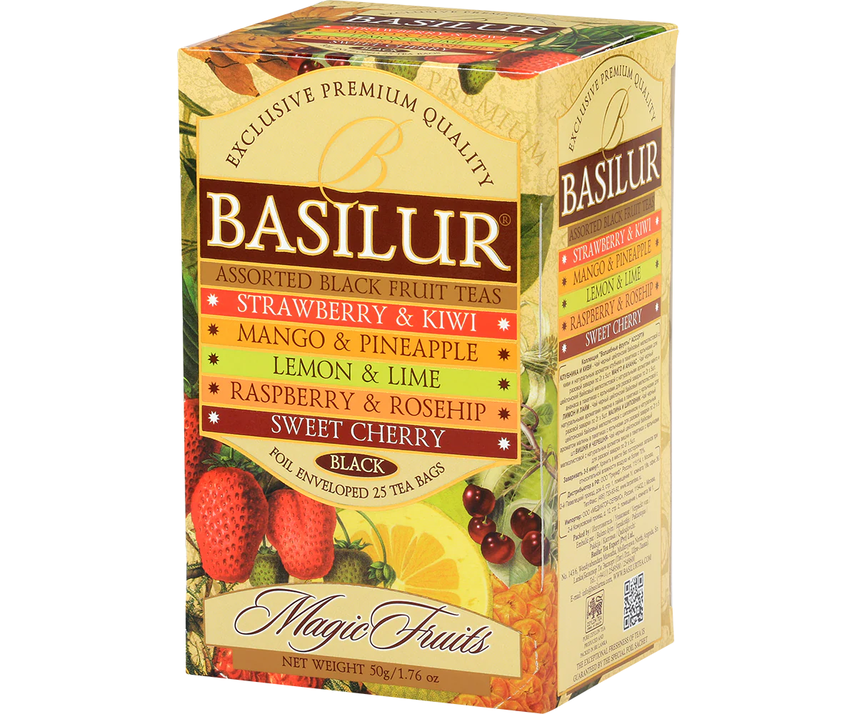 Magic Fruit Assortment - 25 Enveloped Tea Bags - Sampler Pack - Image 2