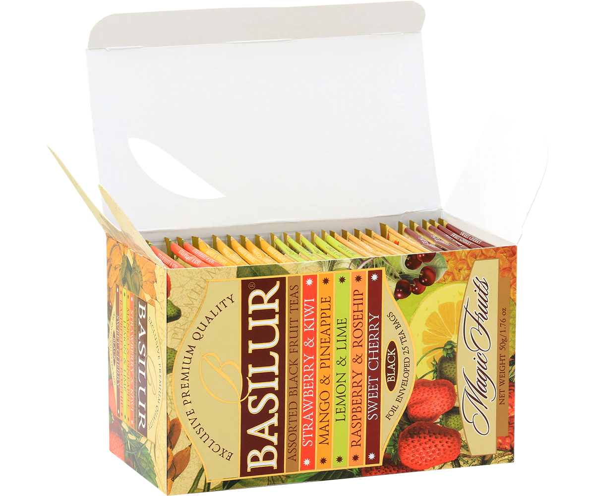 Magic Fruit Assortment - 25 Enveloped Tea Bags - Sampler Pack - Image 3