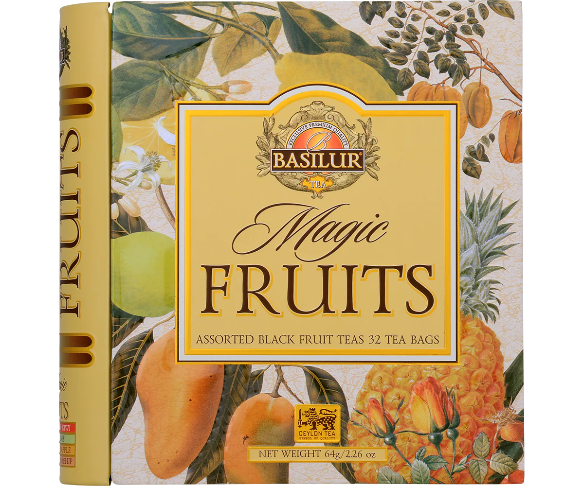 Magic Fruits Tea Book - 32 Enveloped Tea Bags - 4 Flavours - Image 3