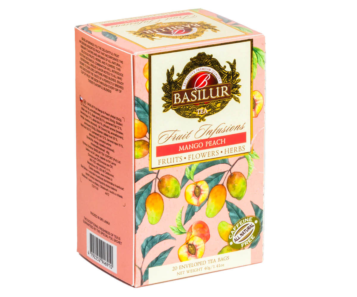 Magic Fruits - Mango Peach - 20 Enveloped Tea Bags - Image 2
