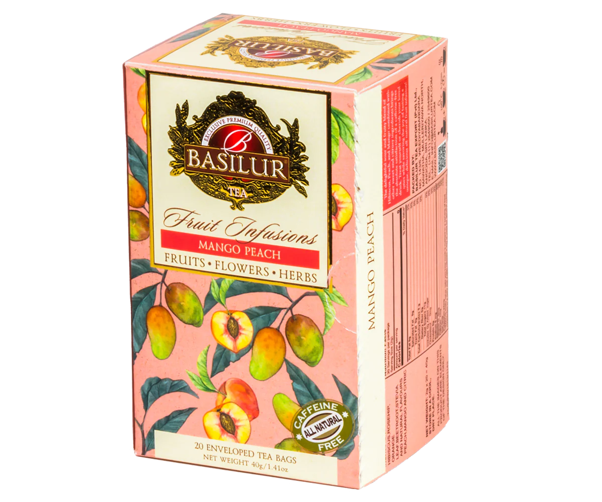 Magic Fruits - Mango Peach - 20 Enveloped Tea Bags