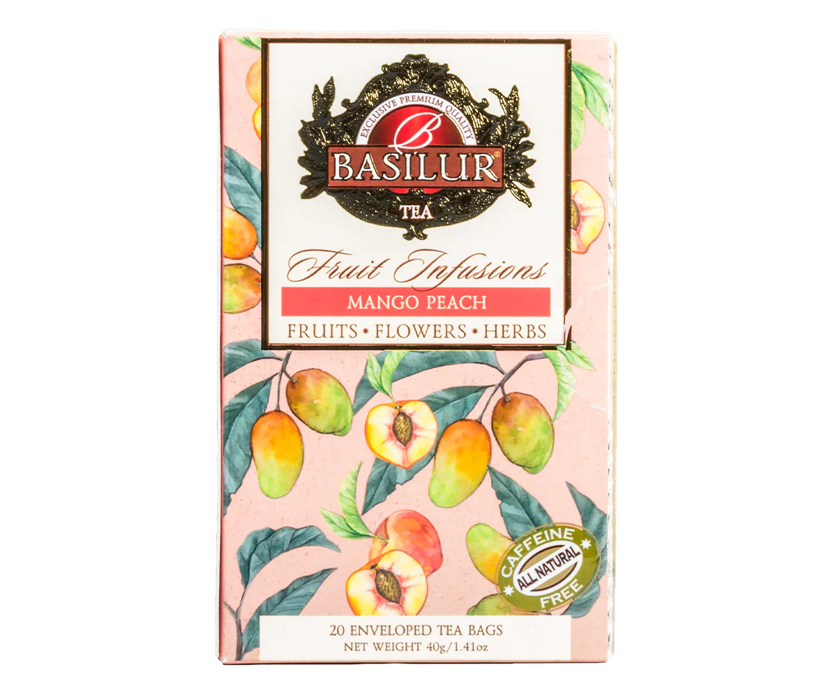 Magic Fruits - Mango Peach - 20 Enveloped Tea Bags - Image 3