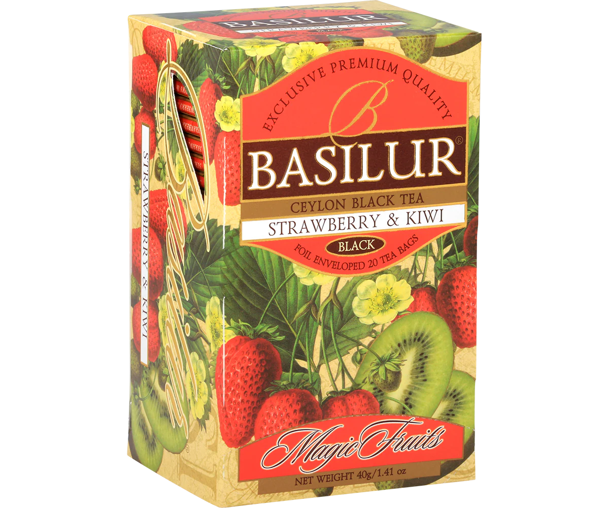 Magic Fruits Strawberry & Kiwi - 20 Enveloped Tea Bags