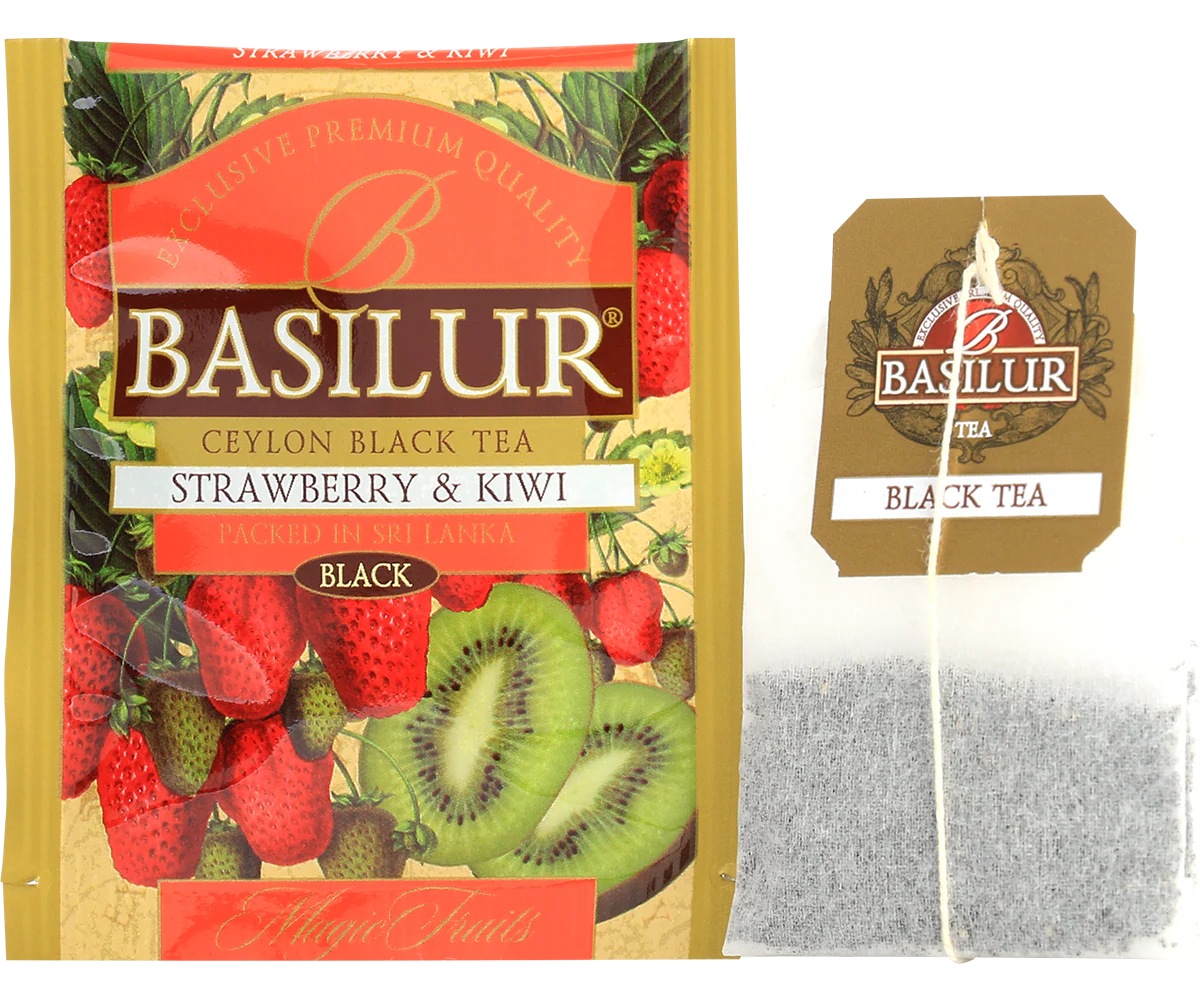 Magic Fruits Strawberry & Kiwi - 20 Enveloped Tea Bags - Image 5