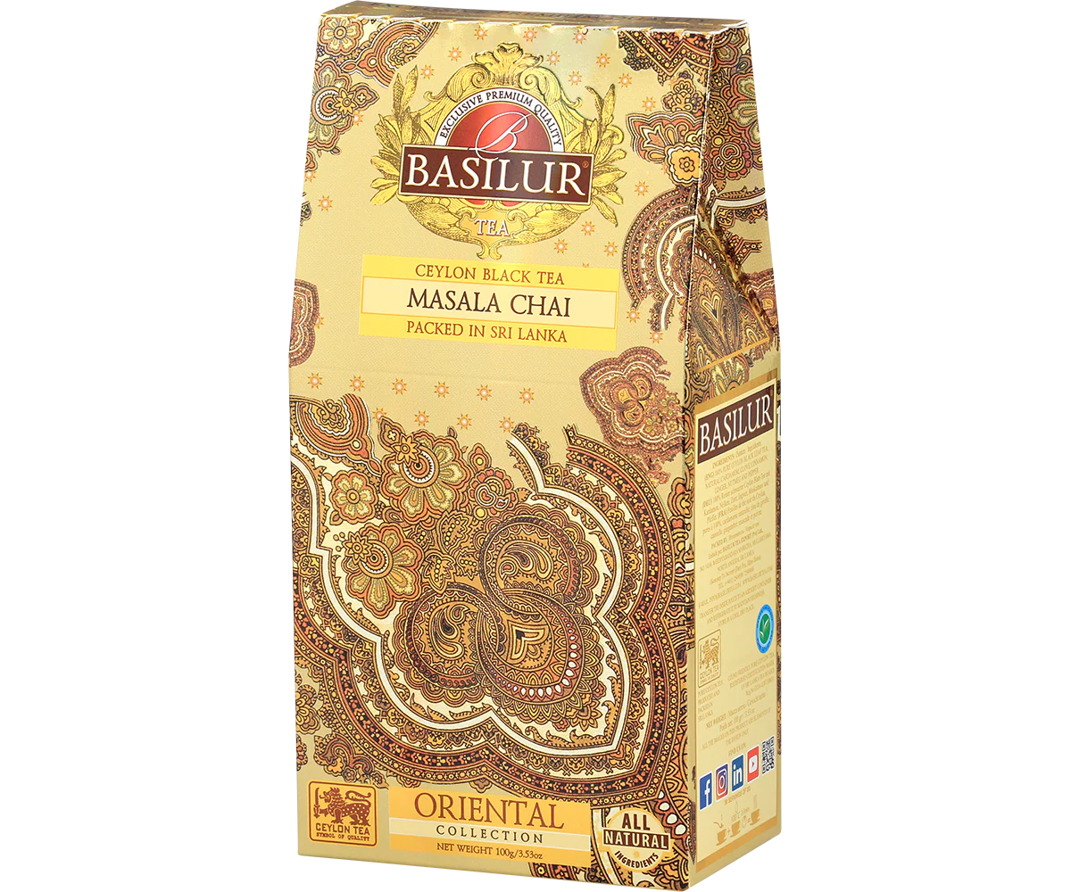 Basilur's Masala Chai - 100g Loose Leaf Refill Pack - Image 3